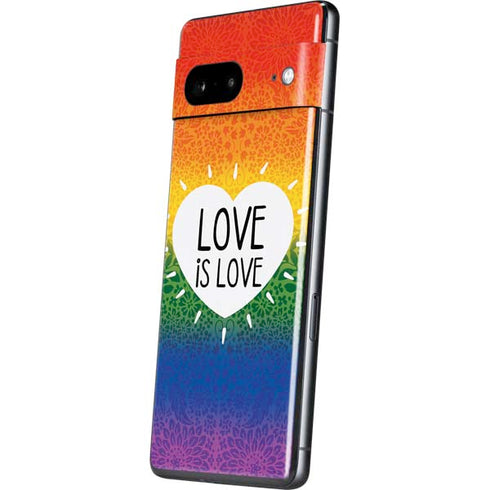 Love Is Love Rainbow Pixel Skins